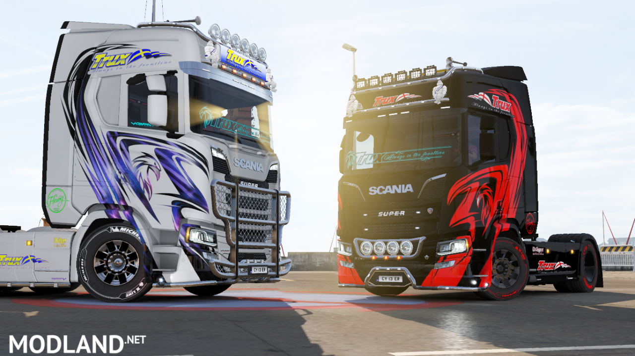 TRUX Paintjobs for Scania  S&R New Generation