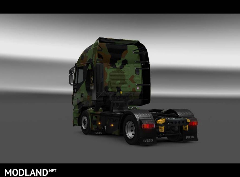 Iveco Hiway Army skin