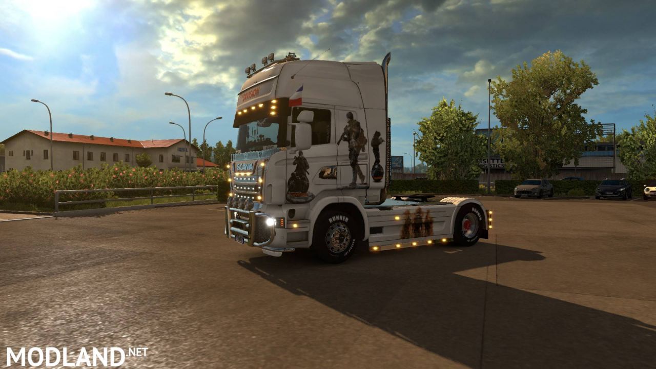 JDC SKINS SCANIA THE DIVISION