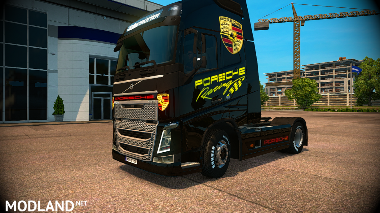 SKIN TRUCK VOLVO -SKIN PORSCHE RACING