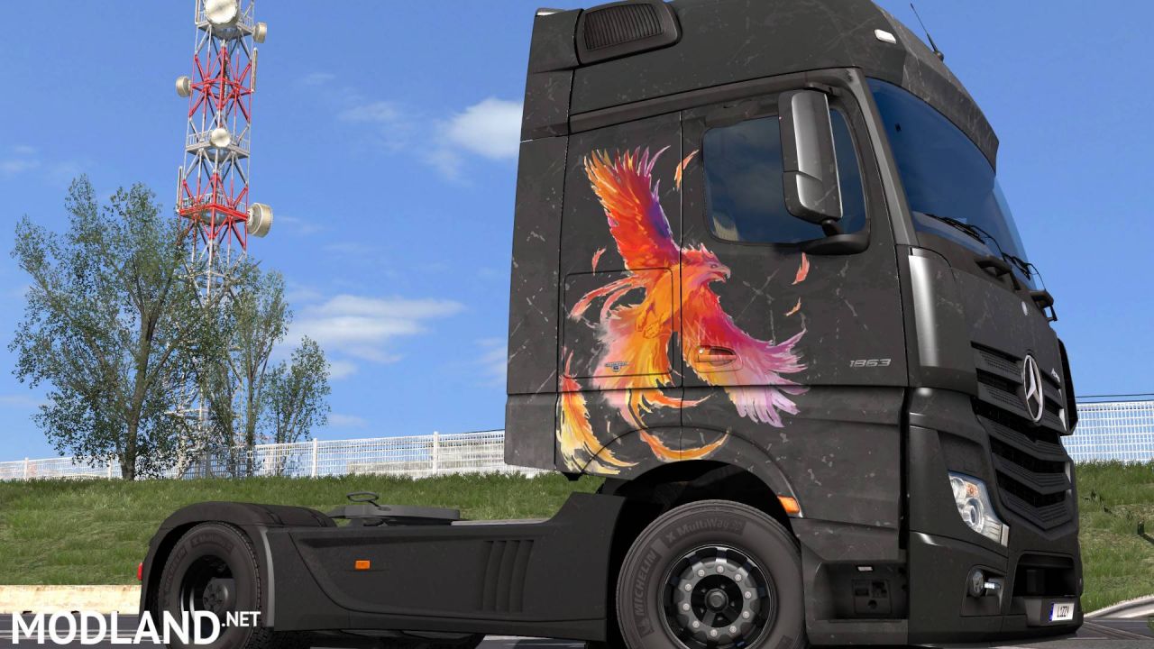 Mercedes Benz Actros 2014 - Rise Paintjob by l1zzy