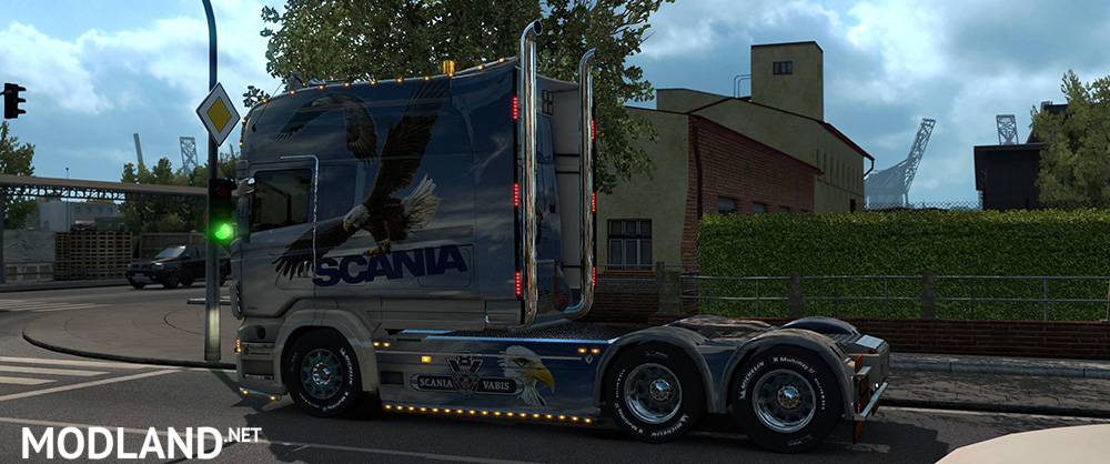Skin Eagle pour Scania Streamline