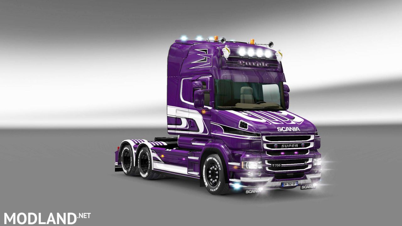 Purple skin for Scania T