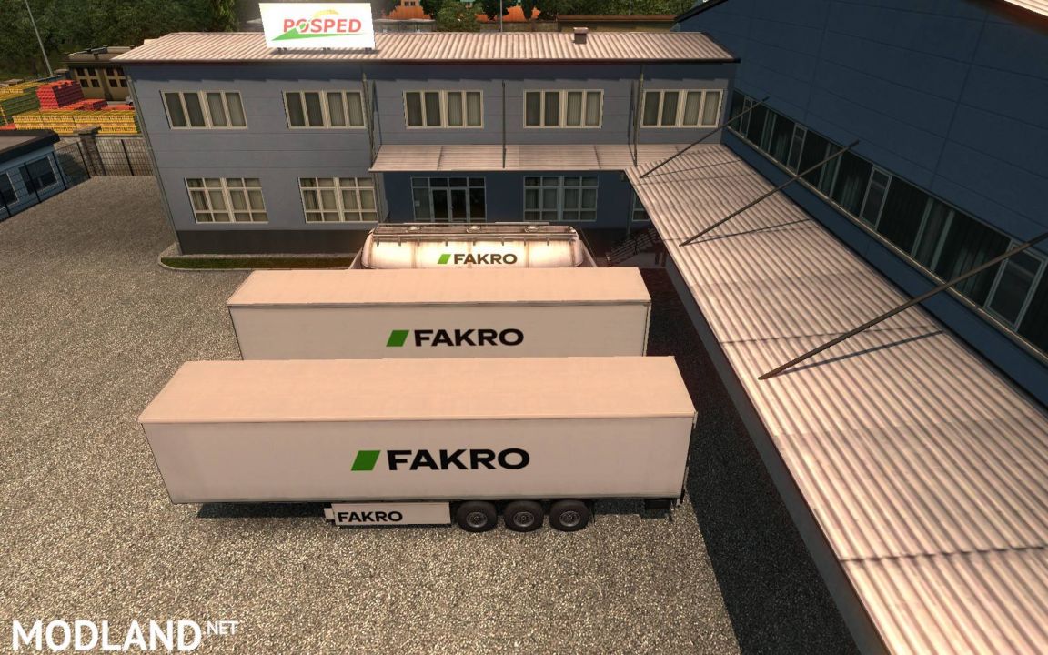Skin Fakro for trailer