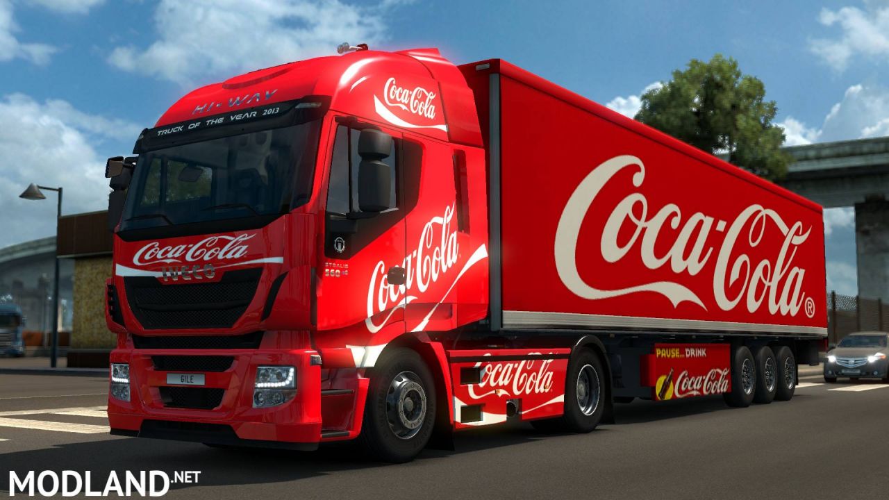 DAF, Iveco Hiway, Renault Premium Coca-Cola Combo