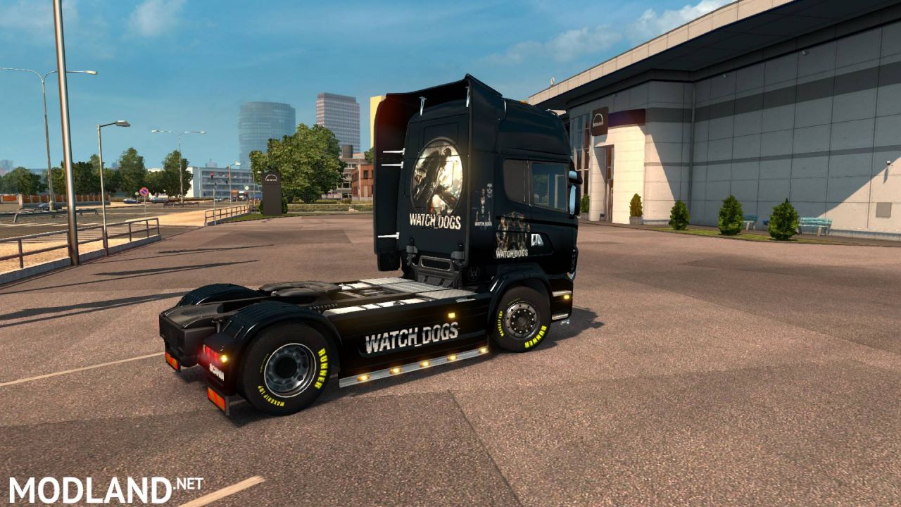 Scania R Topline Skins WATCH DOGS