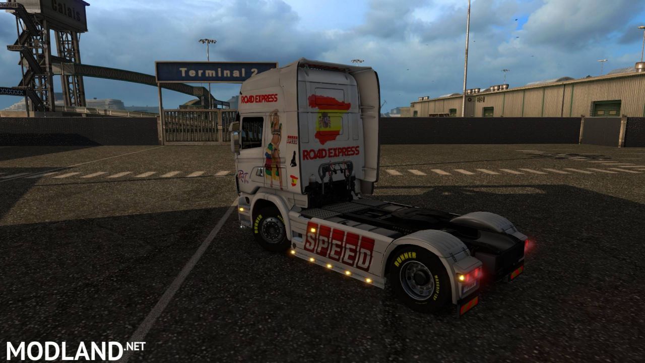 Scania R Topline Skins ESPAGNE