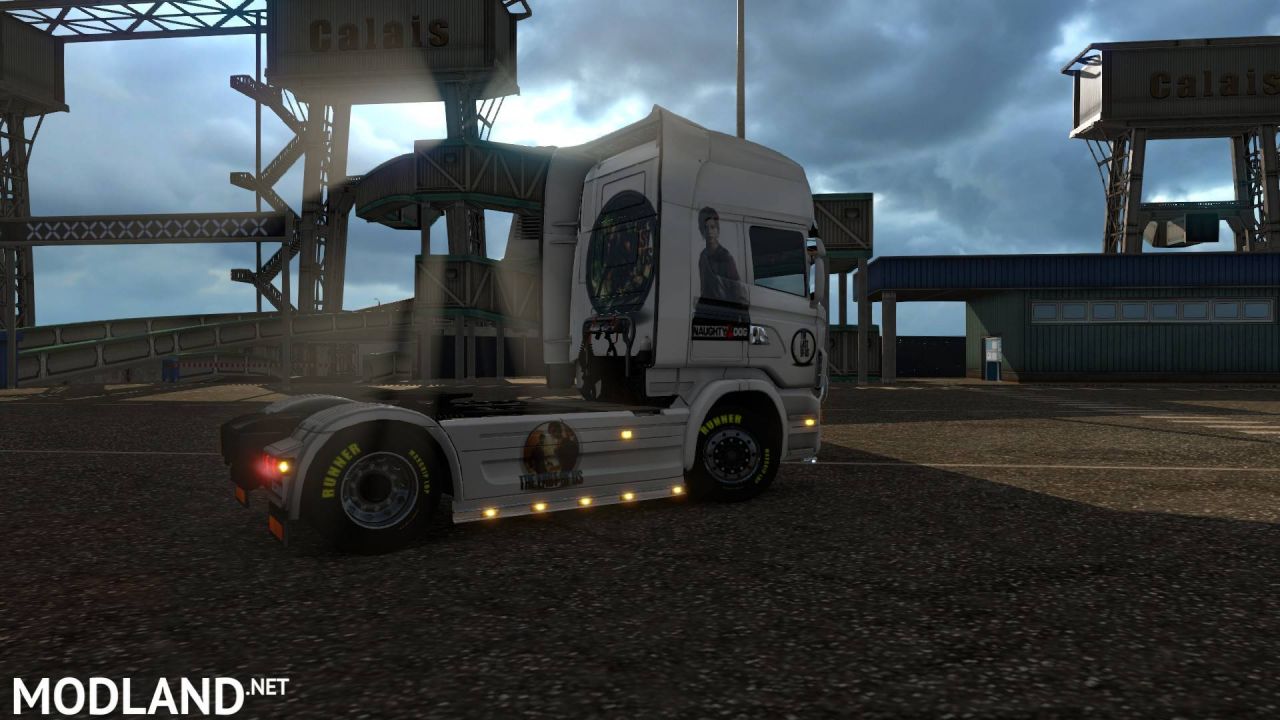 Scania R Topline Skins LAST OF US ELLIE