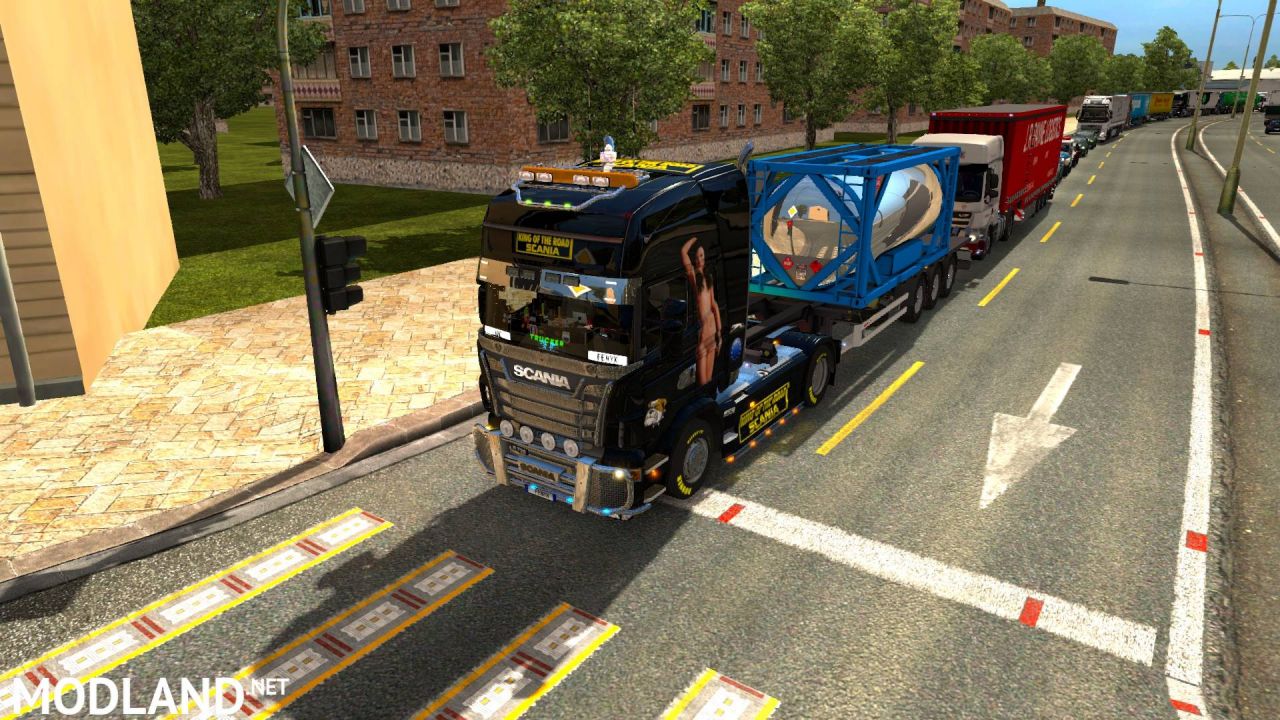 Scania R Topline Skins ROAD