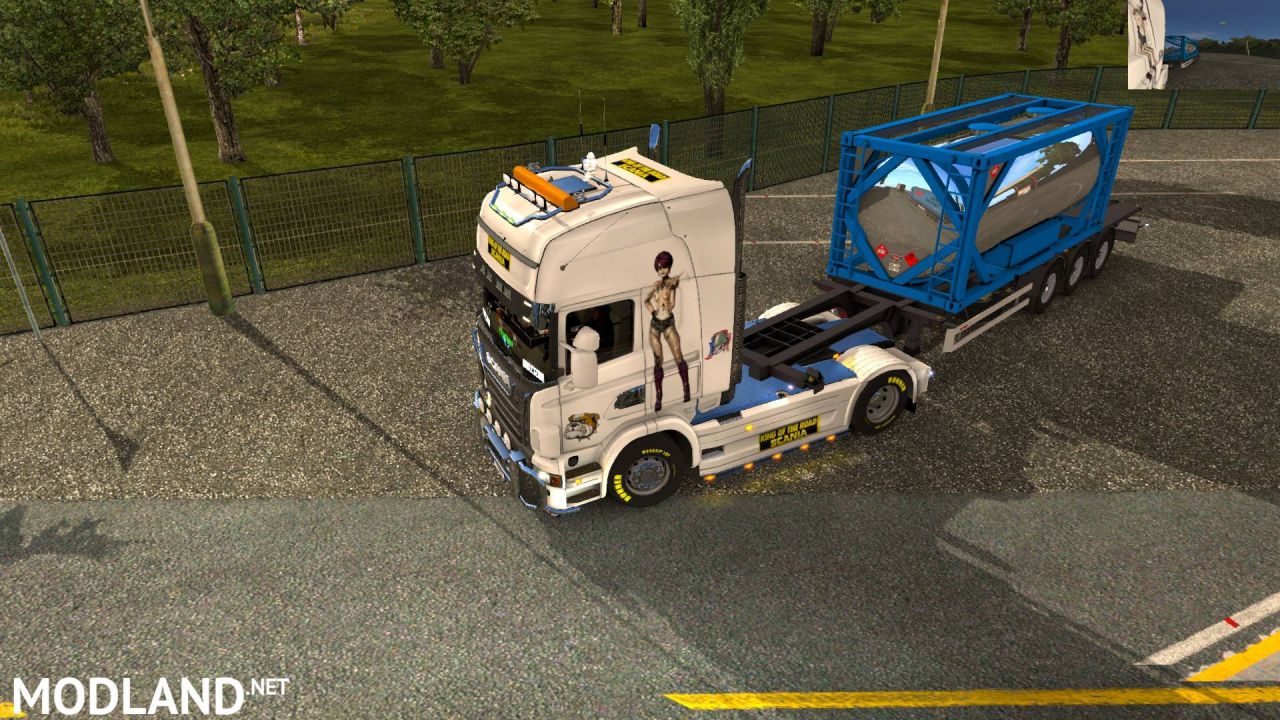 Scani R Topline Skins ROAD