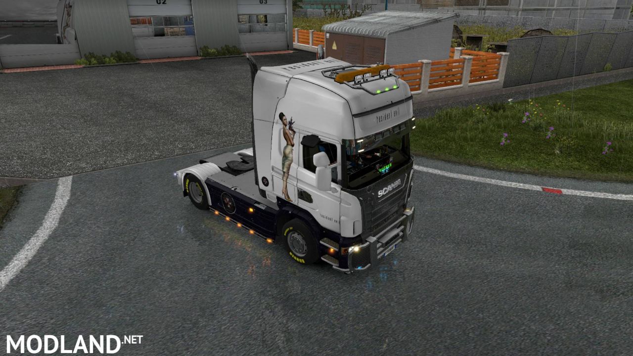 JDC SKINS SCANIA R EVIL