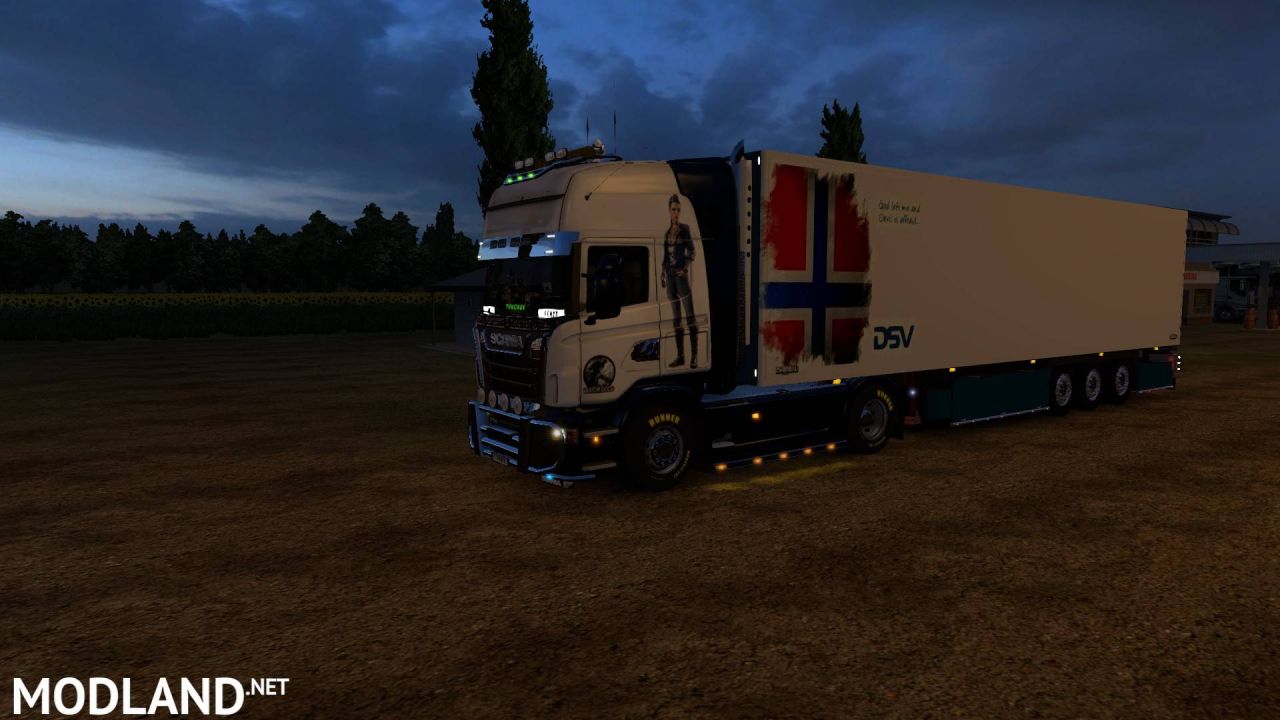 Scania R Topline Skins WATCH DOGS