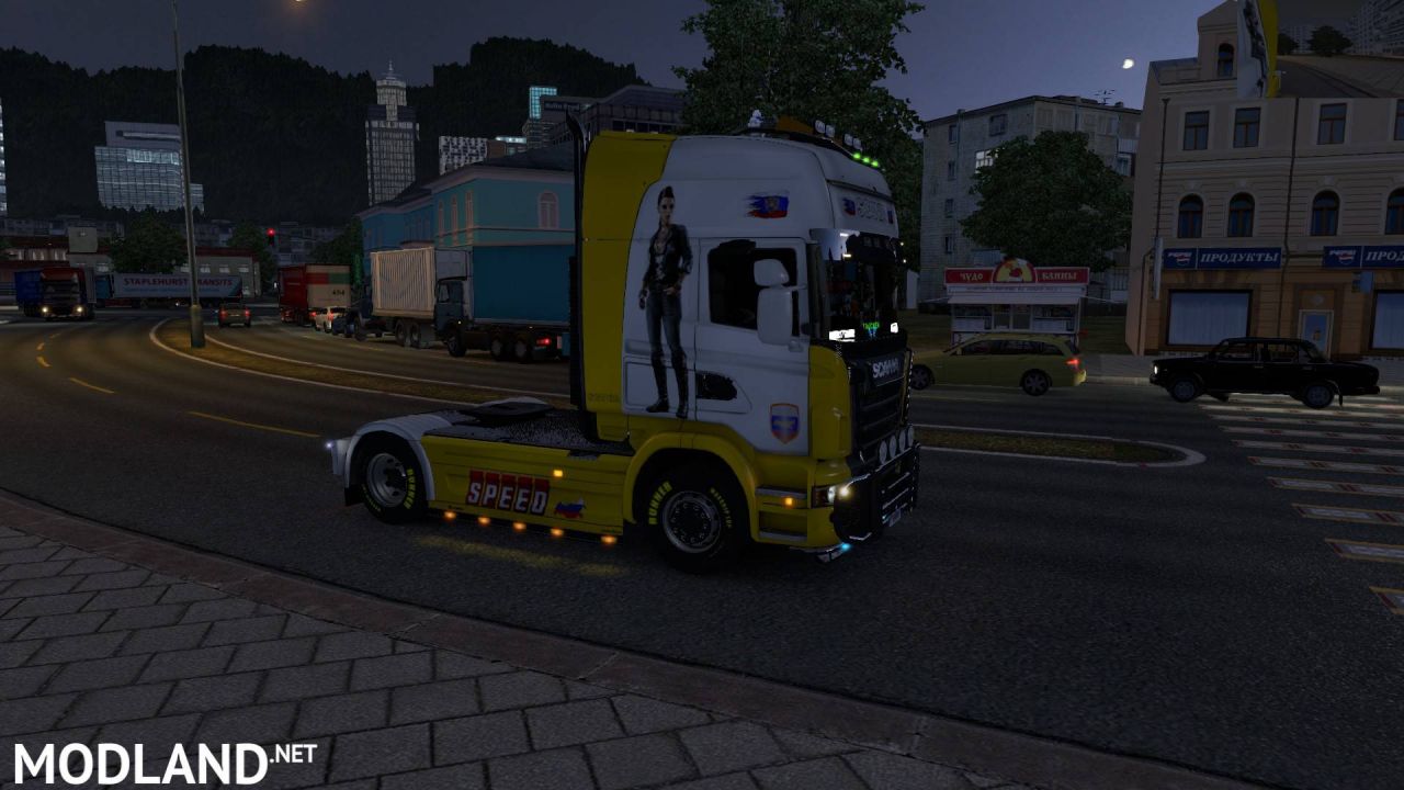 Scania R Topline Skins RUSSIA