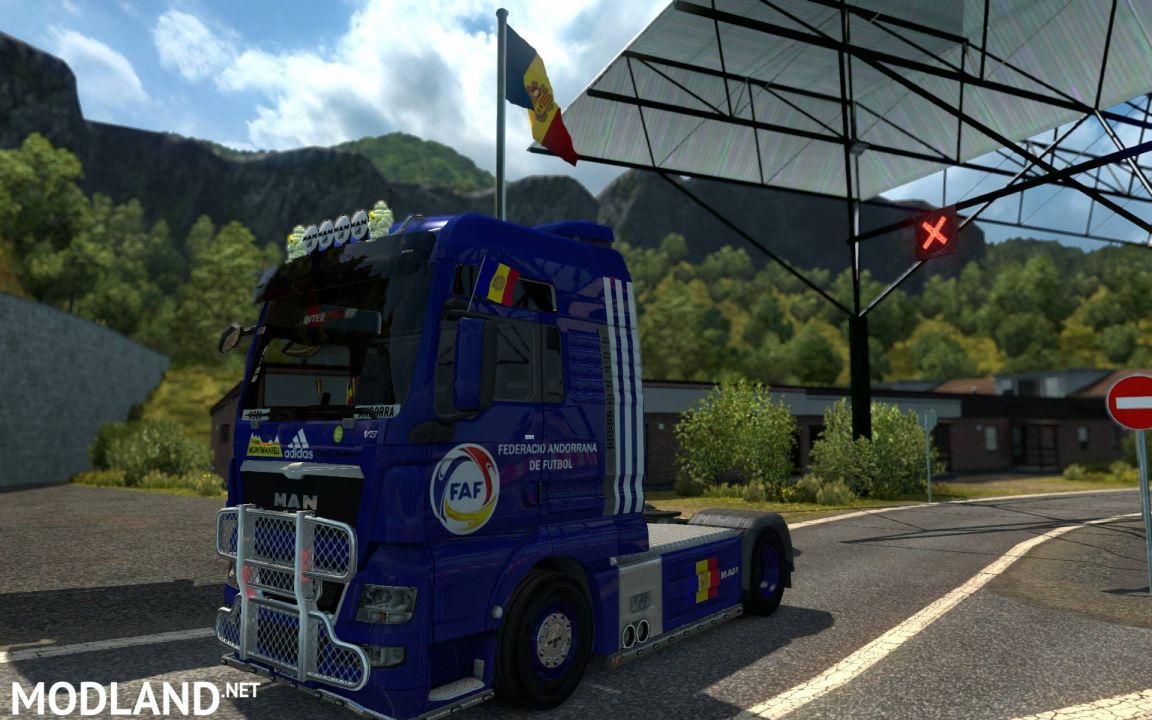 MAN TGX Andorra Football Team SKIN