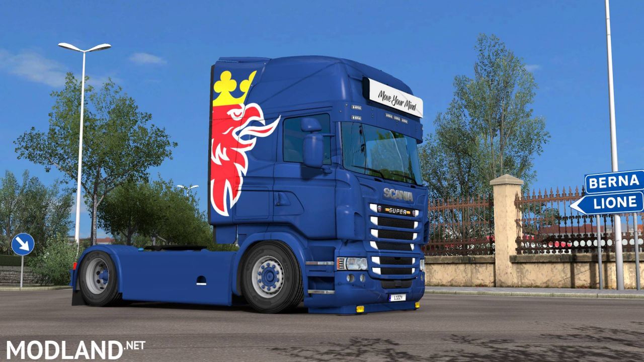 Scania R (RJL) - Simple Griffin Paintjob by l1zzy