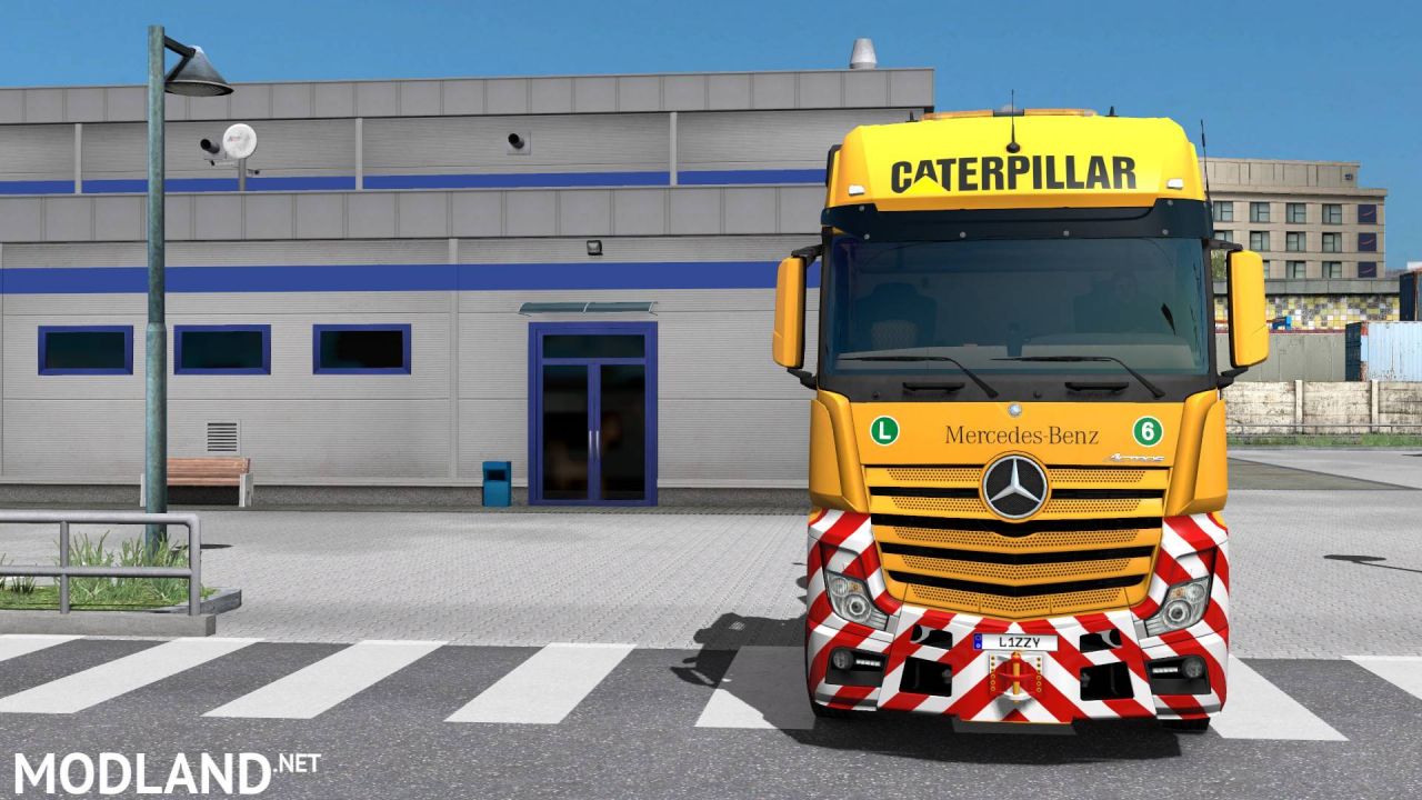 Mercedes-Benz 2014 - Caterpillar Paintjob by l1zzy