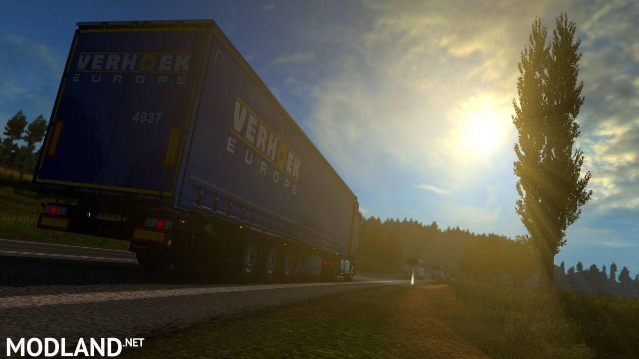 Verhoek Europe trailer skins for Krone DLC