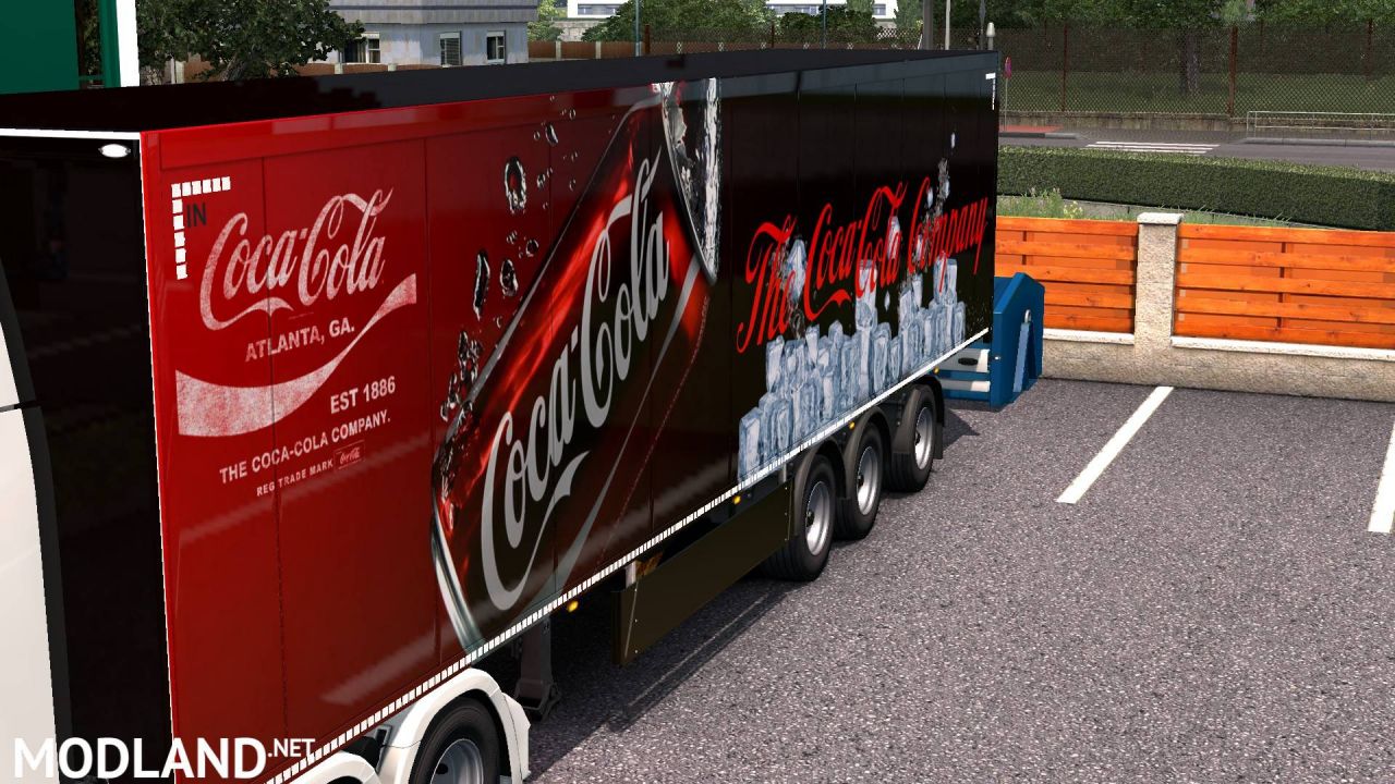 New Age Coca Cola Trailer Skin