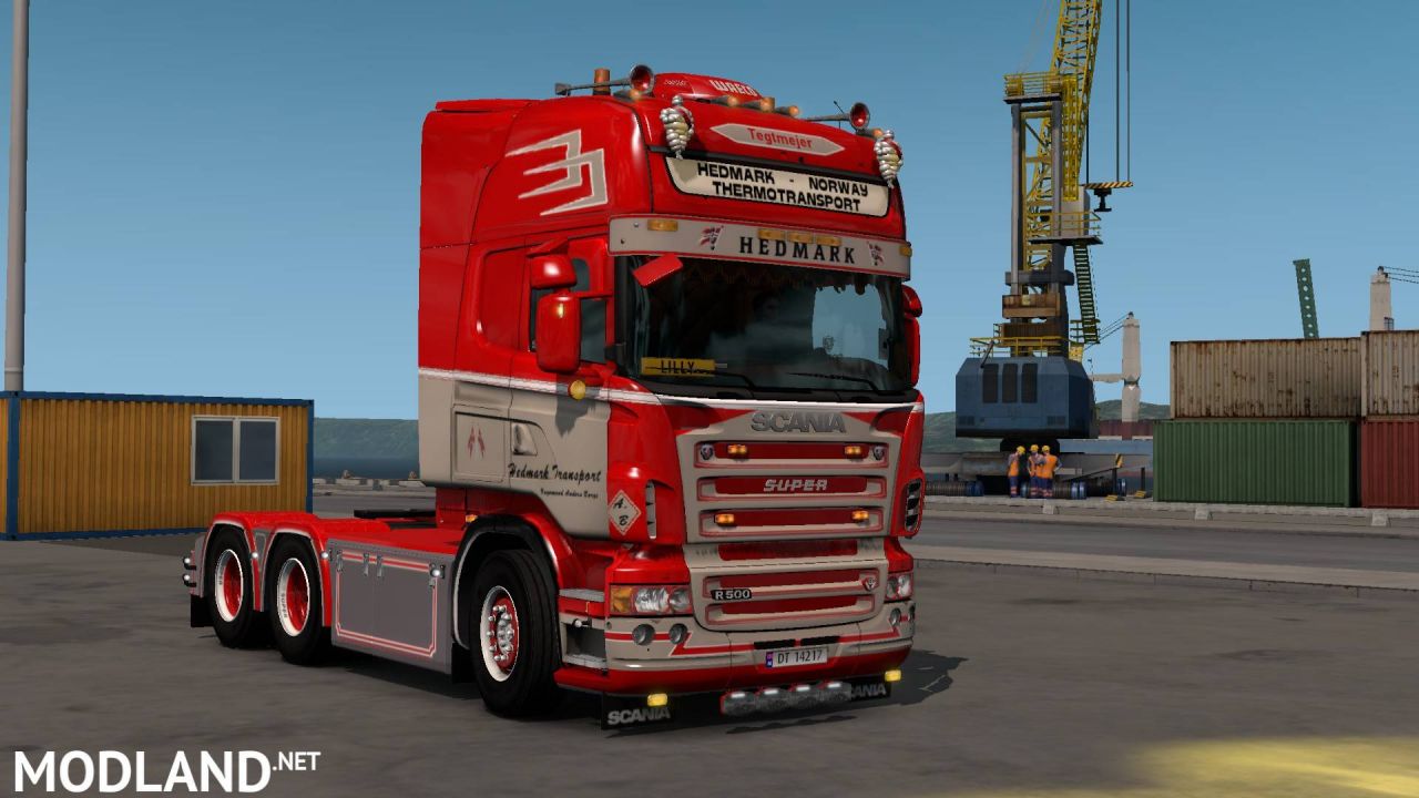 SCANIA RJL 4S & 5S SKINPACK / HEDMARK TRANSPORT / *FINAL VERSION*