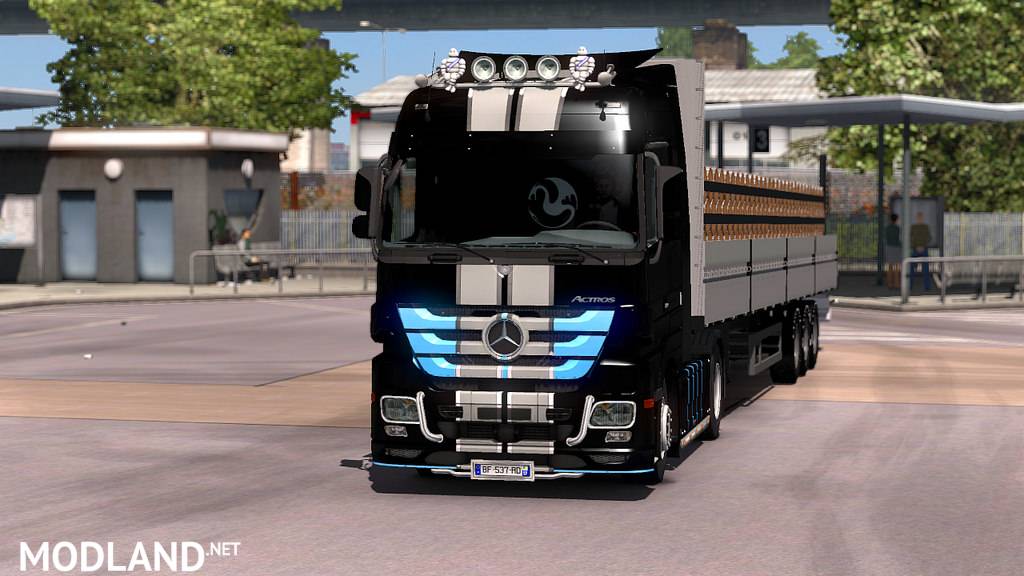 Skin PaintjobActors V1 For ETS2 1.31