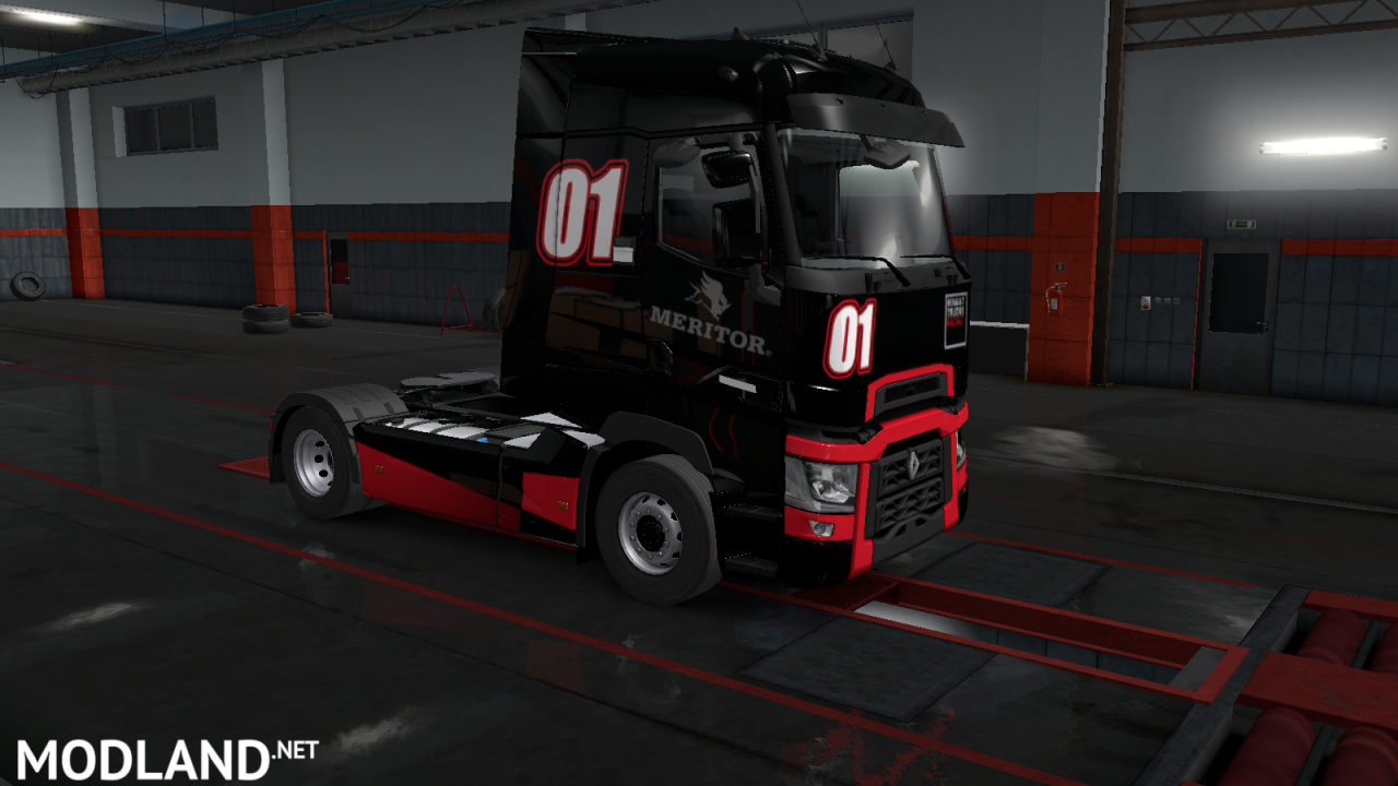Renault Range T Truck Racing Skin_2