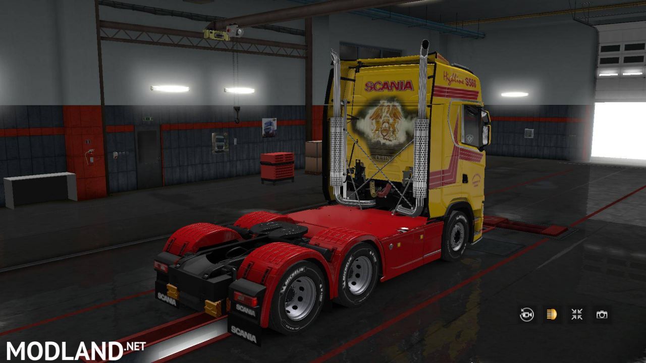 DHL Jimmie Karlsson skin for Scania S 2016 NG