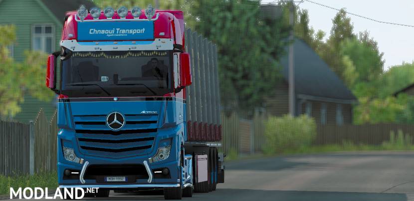 MP4 Skin Chnaoui Transport - ETS2 1.35