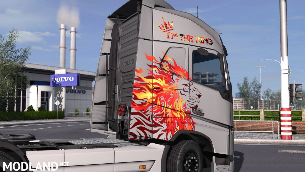 Volvo FH 2012 - I'm The King Metallic Paintjob by l1zzy