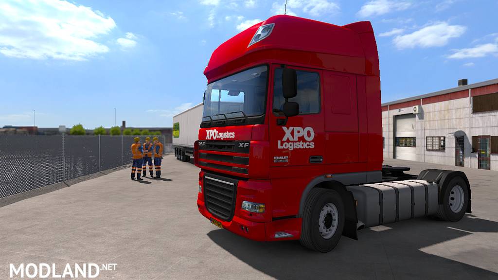 XPO Skin - Daf Xf 105 For ETS2 1.33