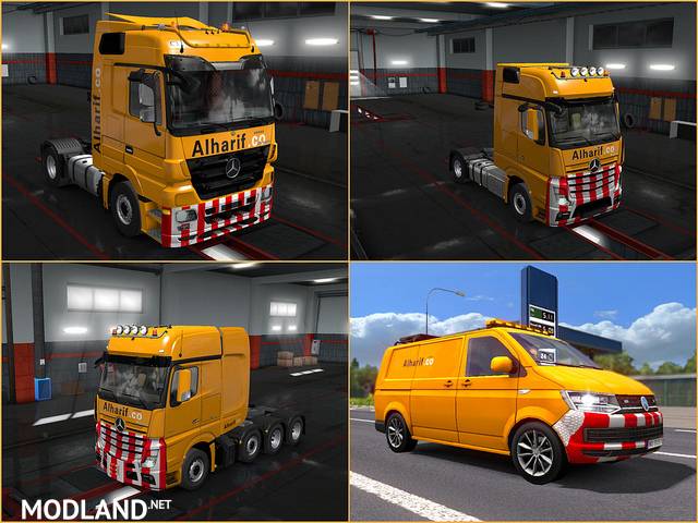 Pack - Al Harif Sepcial Transport - For ETS2 133 & 132