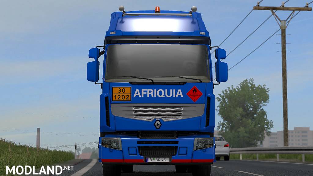 Renault Premium - Skin AfricaGaZ - ETS2 1.33