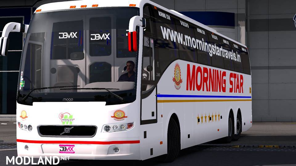 Morning star skin for volvo 9700 bus 
