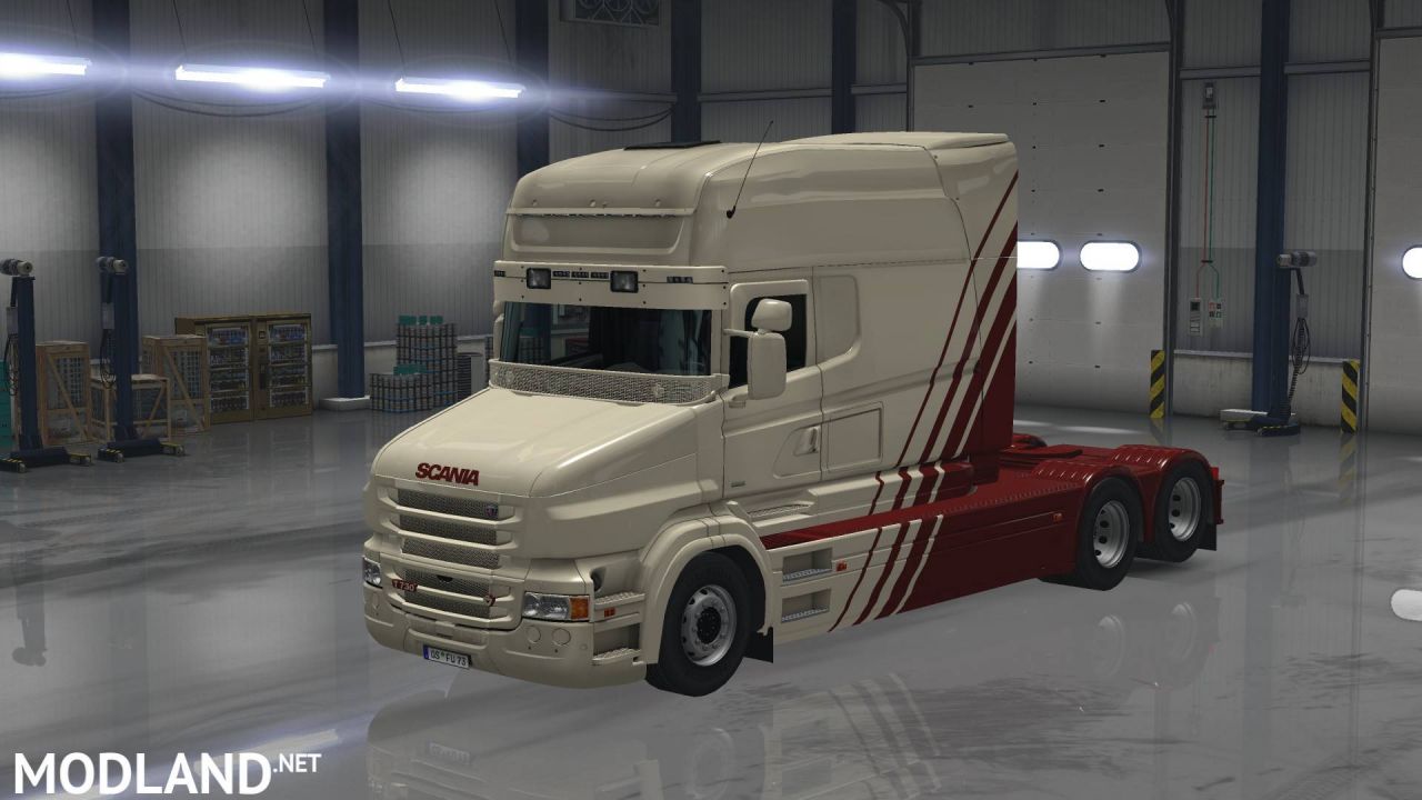 Default Paint Jobs for RJL Scania Mods