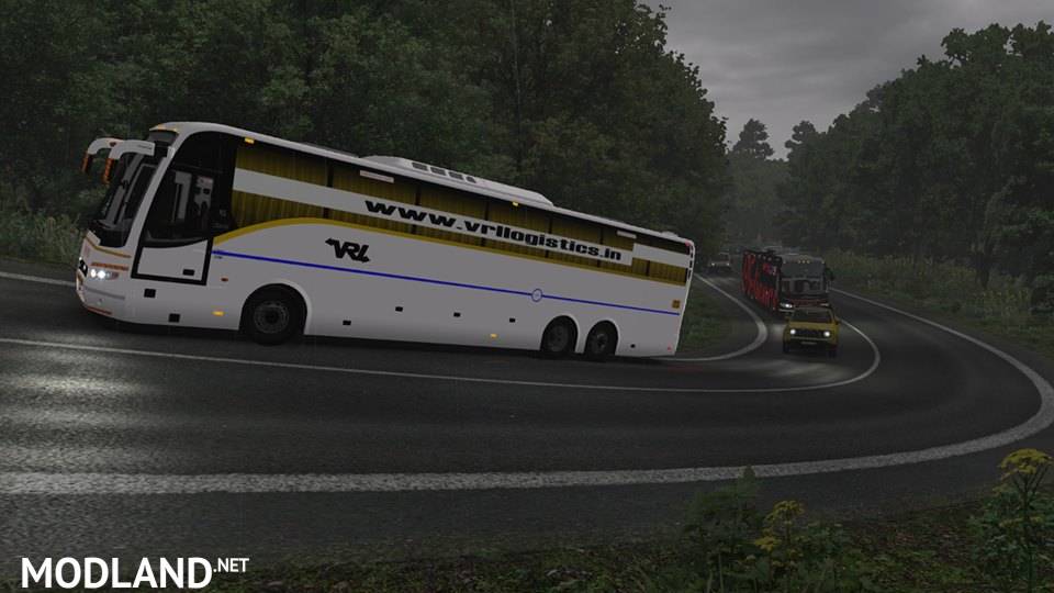 VRL SKIN FOR VOLVO 9700 BUS - Must see video