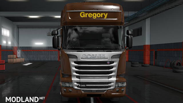 Gregory Skin For Scania Streamline 