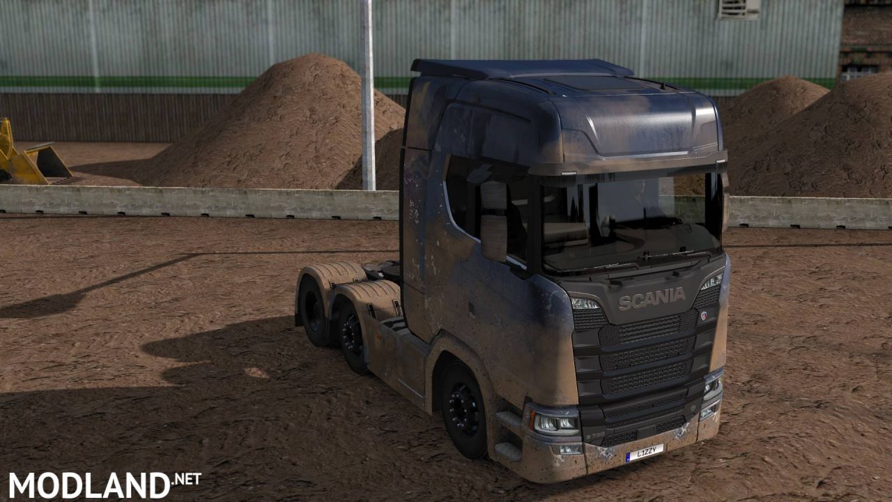 Dirty Scania S High Roof by l1zzy