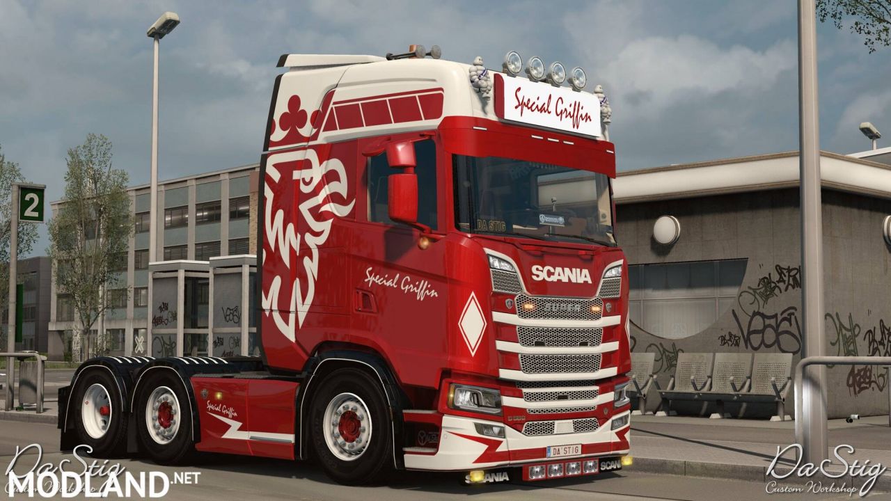 Special Griffin skin for Scania Next Gen
