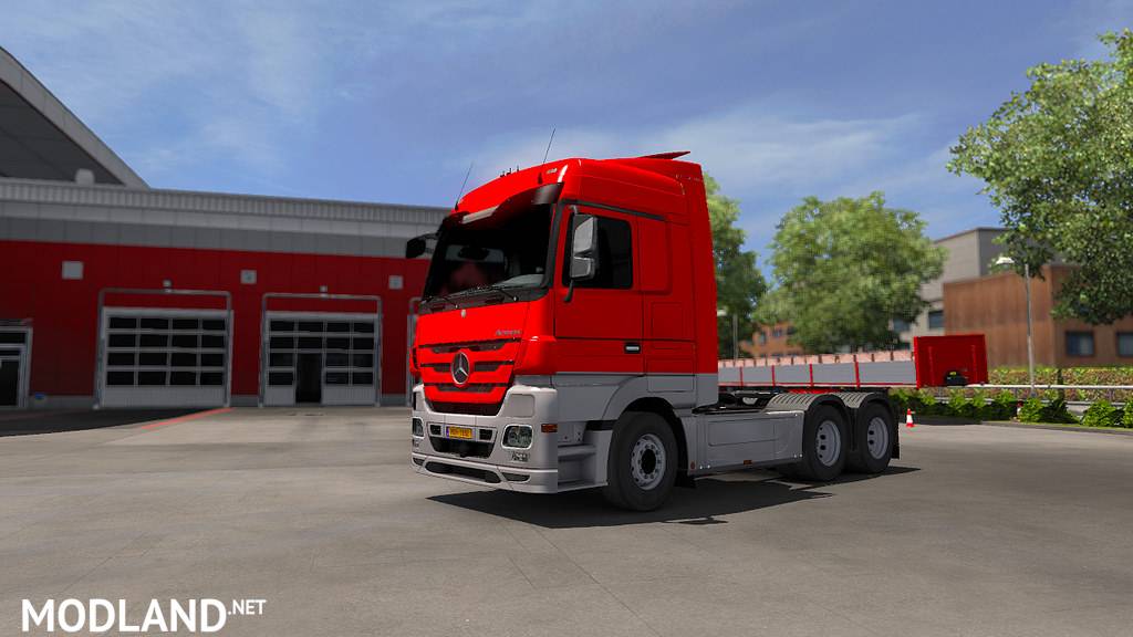 Mercedes MP3 - Paintjob PJ 0.2 - ETS2 1.33