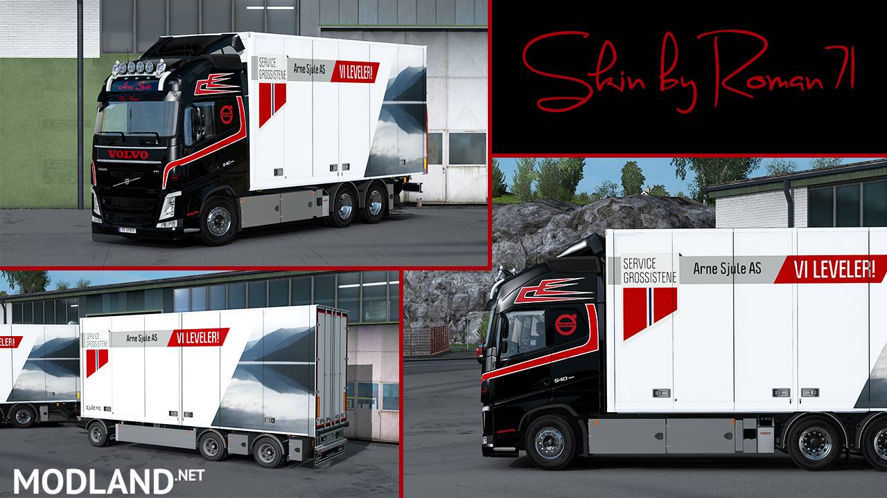 Volvo FH 2012 Arne Sjule Skin