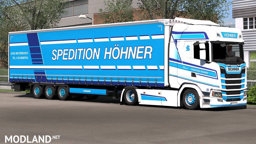 Krone Megaliner Skin Pack 1.9 by TheNuvolari
