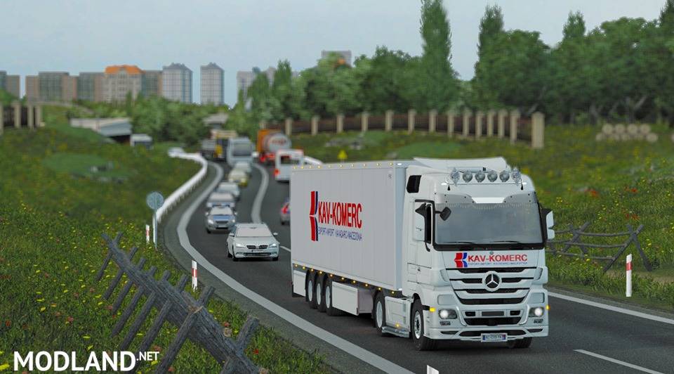 Combo Kav Komerc - ETS2 1.35
