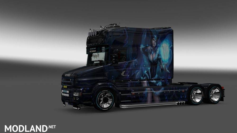 Skin Ahri v3 for Scania T Longline