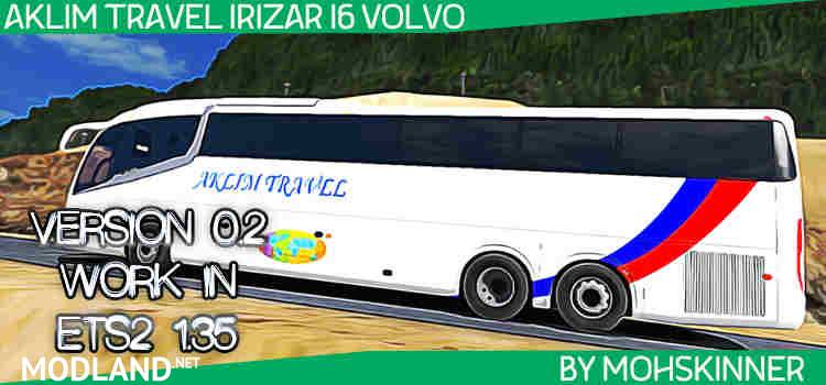 Irizar i6 - Skin Aklim Travel - ETS2 1.34 & 1.35