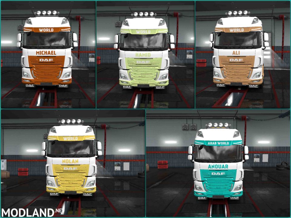 Pack My Name 0.1.5 Skin For ETS2 1.31 + DLC