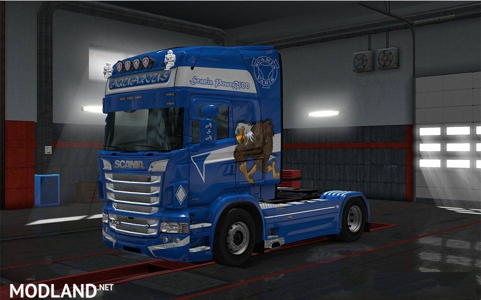 Aquarius R500 Scania RJL Skin