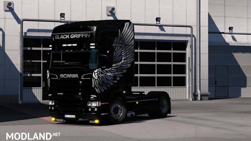 Scania RJL Black Grifiin Edition