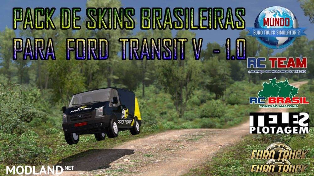 Brazilian Pack Skin for Ford Transit