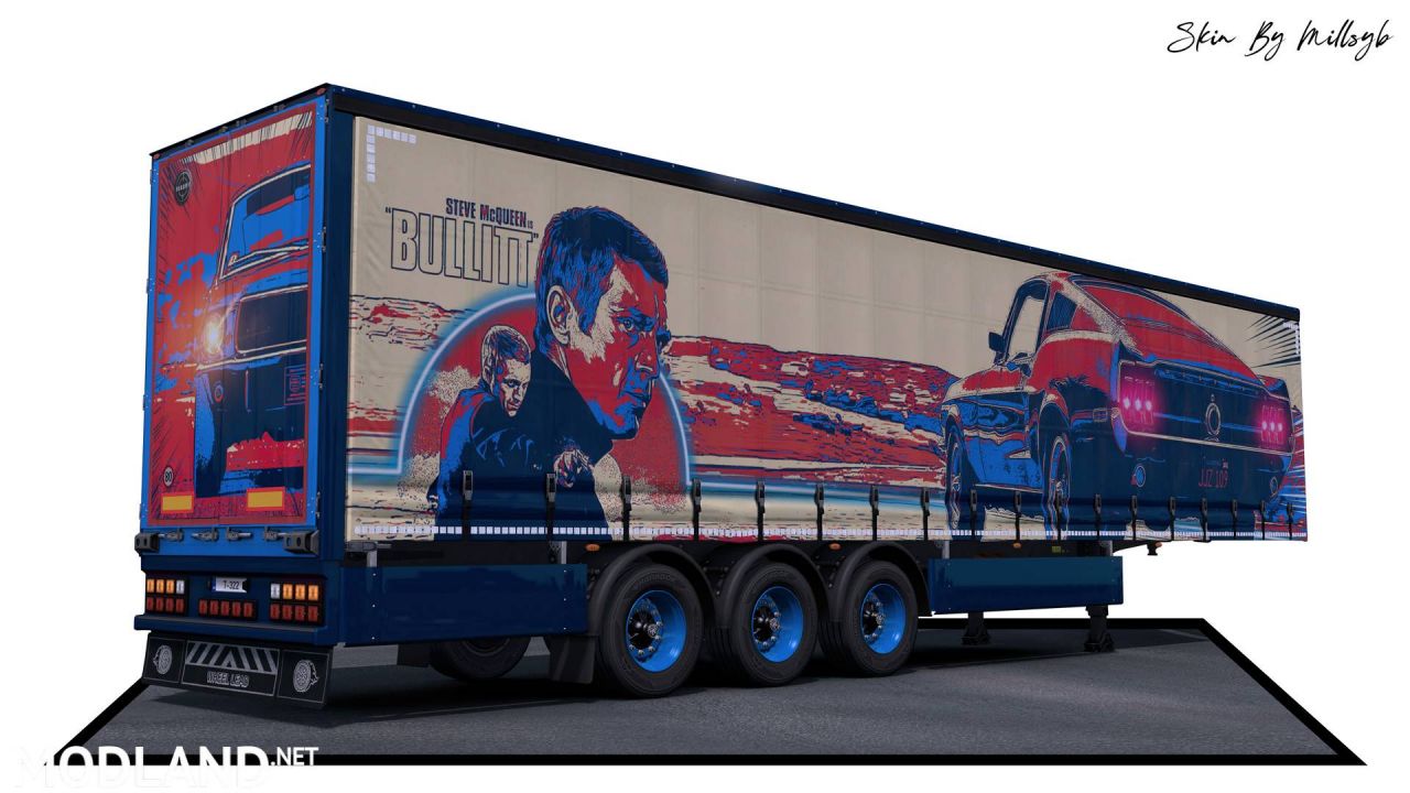 Bullitt Abstract Trailer Skin 1
