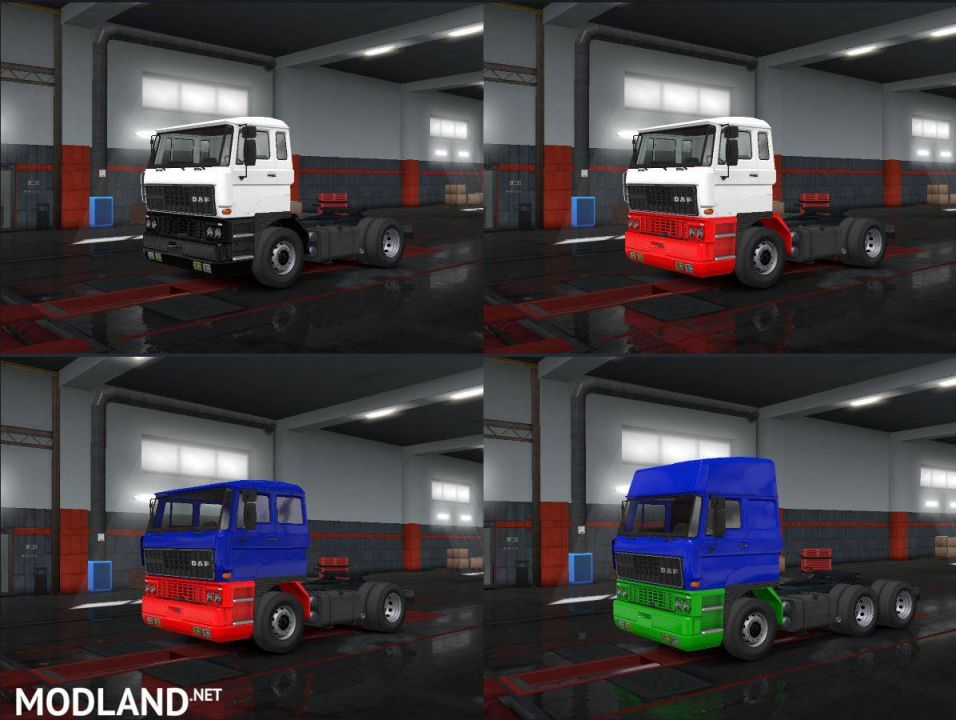 Two-tone Paint for DAF F241