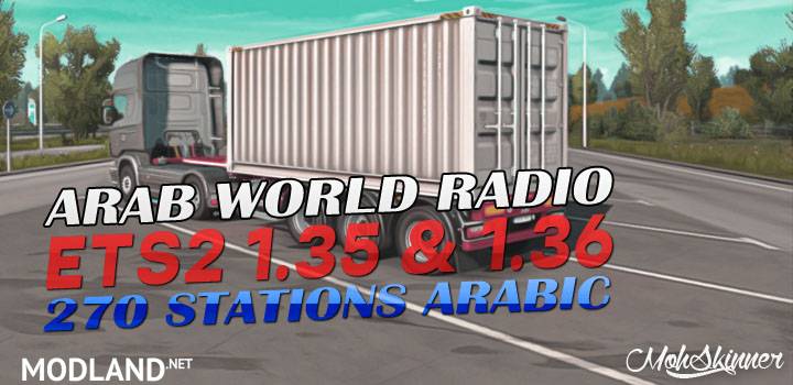 MohSkinner â€“ Sound â€“ Arab World Radio â€“ ETS2 [1.36]